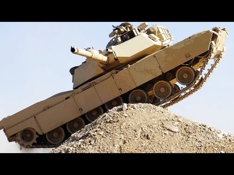 US Marines Showing Their Talents to Operate the Monstrously Powerful M1 Abrams Tank