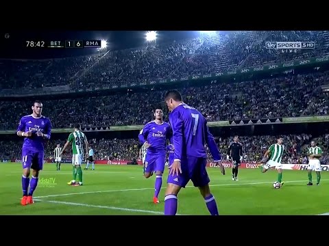 Real Betis vs Real Madrid 1-6 - All Goals - 15/10/2016