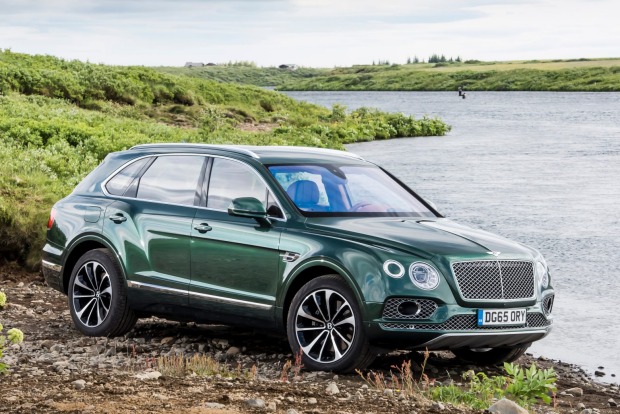 Bentley's adventure machine, the Bentayga Fly Fishing Mulliner edition.