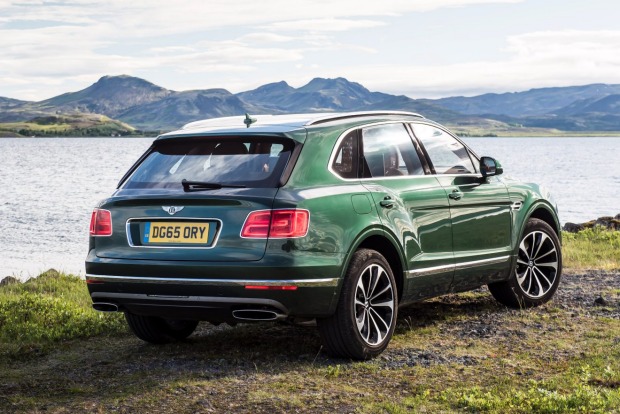 Bentley's adventure machine, the Bentayga Fly Fishing Mulliner edition.