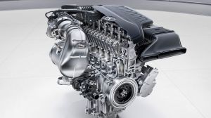 Mercedes-Benz's new inline six-cylinder engine.