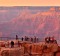 Grand canyon view point Arizona USA at sunset.