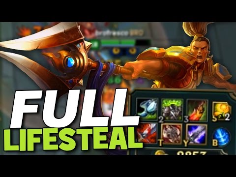 900+ HEAL?! FULL LIFESTEAL XIN ZHAO (League of Legends)