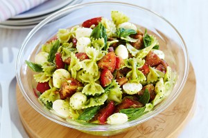 Caprese-style pasta salad