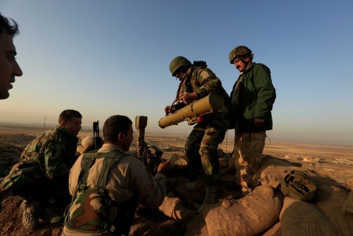 Peshmerga fights for Mosul