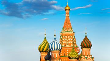 Vols pas chers à destination de Moscou