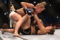 Ronda Rousey was put on the canvas during her Melbourne fight with Holly Holm