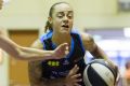 Capitals guard Jazmon Gwathmey injured her back in the win over the Melbourne Boomers.