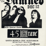 The Damned Dec 12 SMCA