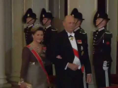 Norwegian King Harald 70th Birthday -  Arrivals at the gala ball (2007)