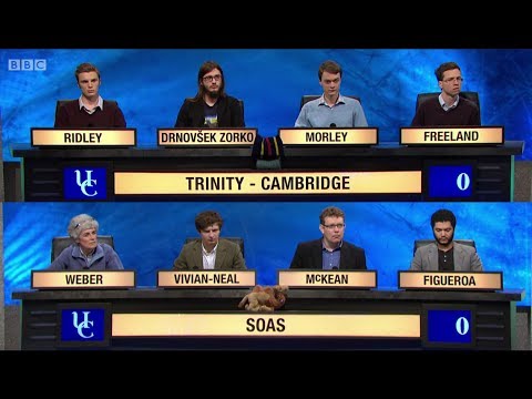 University Challenge S43E29 Trinity, Cambridge vs SOAS