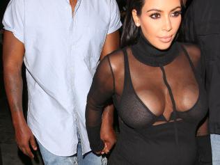 Kim Kardashian and Kanye West leave Kylie Jenner's 18th birthday hand-in-hand