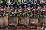 The raw energy of tribes practising dance and war cries in traditional costume and makeup is almost palpable as they ...