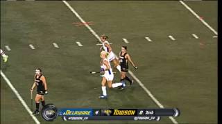 Towson Field Hockey Falls to #8 Delaware 7-0