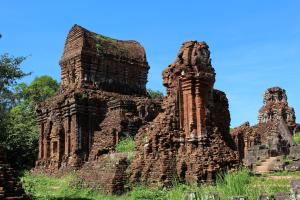 Die Ruinen der Tempelstadt My Son in Mittelvietnam sind seit 1999 UNESCO-Weltkulturerbe. SONDERAUSSTELLUNG IM LWL-MUSEUM FÜR ARCHÄOLOGIE IN HERNE ZEIGT VOM 07.10.2016 BIS 26.02.2017 ERSTMALIG IN DEUTSCHLAND DIE NATIONALSCHÄTZE VIETNAMS +++ Verwendung nur im direktem redakionellen Zusammenhang mit dem LWL-Museum für Archäologie +++