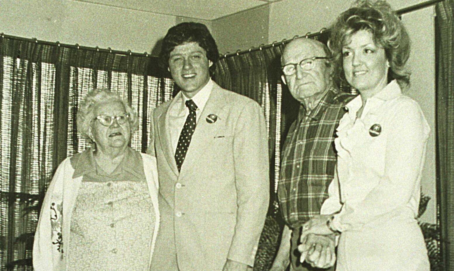 Juanita Broaddrick with Clinton