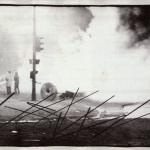 Barricade in St Germaine, May 68, photographer unknown