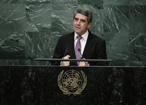 Bulgaria's President Rosen Plevneliev