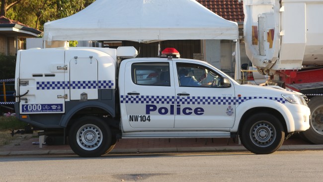 Forensic Police at a Koondoola house in 2013 after the discovery of a woman's body.