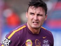 Lachlan Maranta at Brisbane Broncos training. Pic