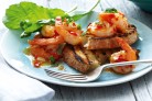 Chilli garlic prawns