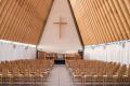 The cardboard cathedral in Christchurch.