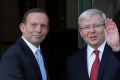 Tony Abbott and Kevin Rudd. It seems prime ministers find joblessness harder to accept.