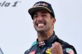 Australia's Daniel Ricciardo races for Red Bull..