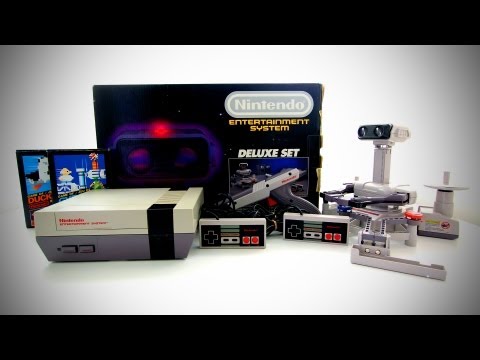 Nintendo NES Deluxe Set Unboxing (1985)