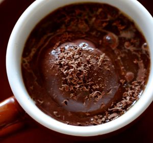 Jill Dupleix's chocolate affogato.