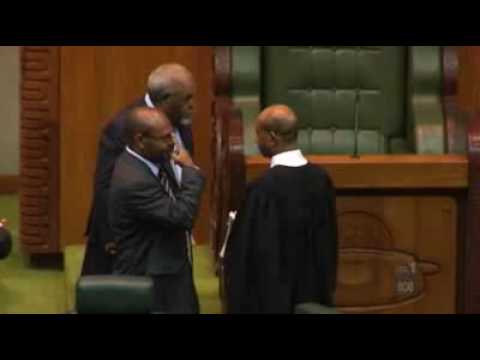 Death threats in Papua New Guinea parliament