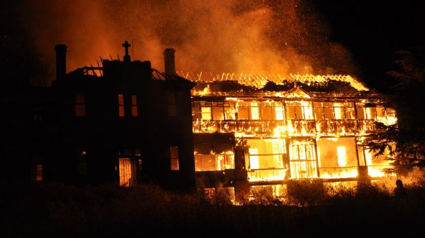 Fire destroys St John's orphanage in Goulburn.