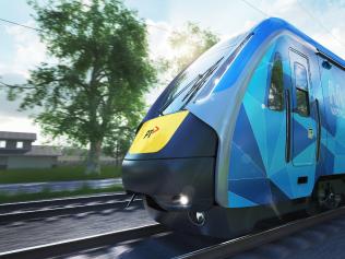 the new High Capacity Metro trains that will be built in Victoria as part of a $2 billion order.