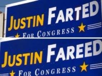 Candidate’s Last Name on Campaign Signs Altered to Say ‘Farted’