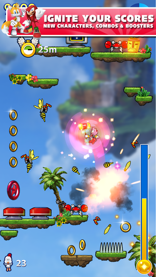    Sonic Jump Fever- screenshot  