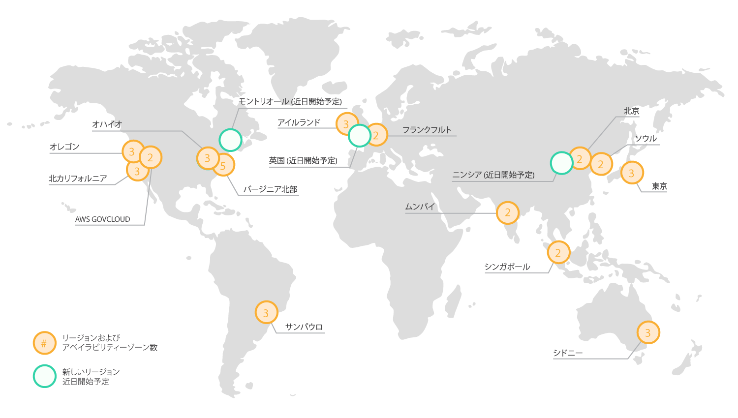 AWS グローバルクラウドネットワーク