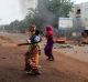 Violence after a protest in Bamako, Mali in August.