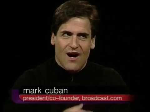 Mark Cuban interview on Charlie Rose (2000)