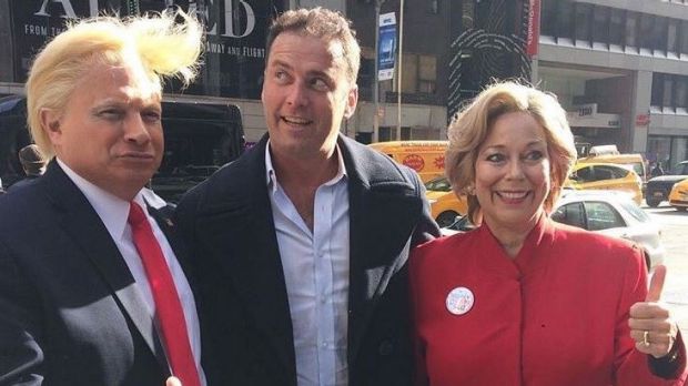 Australia's <i>Today</i> show hits the streets of New York ahead of the US election.