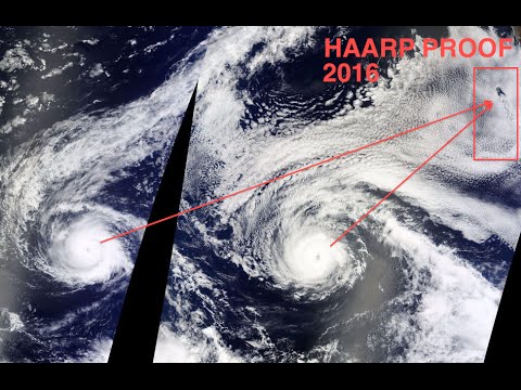 PROOF! Hawaii Hurricane Madeline & Lester MANMADE! HAARP 2016