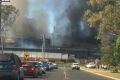 A Kingaroy factory fire sent thick plumes of potentially toxic smoke into the air on Sunday morning.