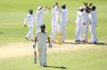 PERTH, AUSTRALIA - NOVEMBER 06: Shaun Marsh of Australia walks back to the rooms after being dismissed by Kagiso Rabada ...