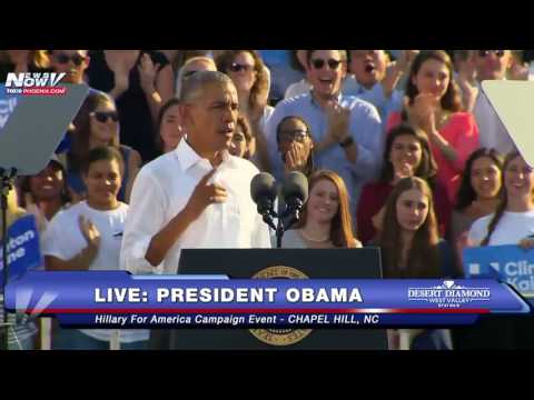 FULL SPEECH: President Barack Obama Campaigns for Hillary Clinton in Chapel Hill, North Carolina