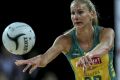 Tough loss: Australia's April Brandley. 