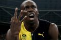 Gold Coast off the cards: Usain Bolt has confirmed he will retire after the London world championships.
