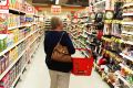 Wesfarmers said sales data pointed to a reduction in how much shoppers were spending on groceries.