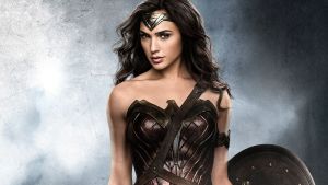 Come hither, for a beating. Gal Gadot as Wonder Woman.