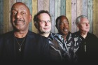 They win again: Hot Chocolate in 2014, from left, singer Kennie Simon, drummer Tony Conner, bassist Patrick Olive and ...