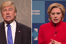 SNL's final Trump and Clinton skit (ABC News)