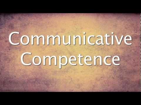 Communicative competence